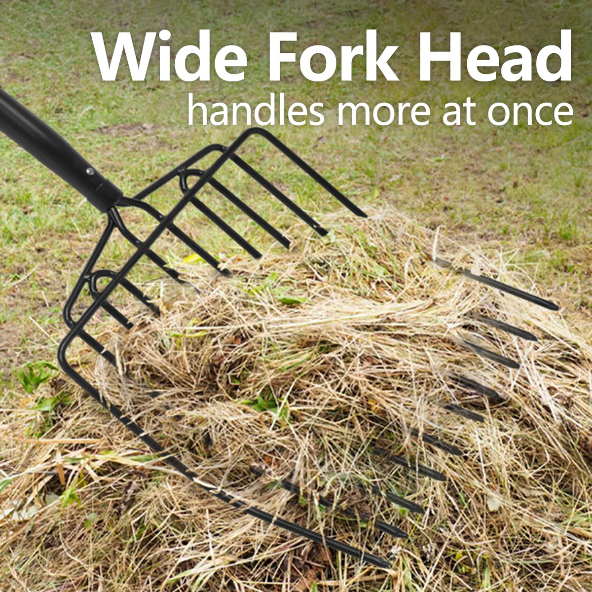 VNIMTI Pitch Fork reinforced head with rivets for durability
