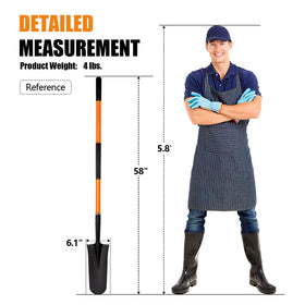 VNIMTI shovel is designed as a reliable gardening partner for years of use.