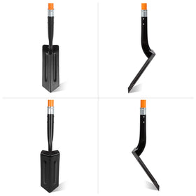 VNIMTI trench shovel durable steel blade handles tough digging