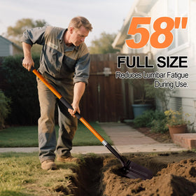 VNIMTI ergonomically designed with non-slip grips for comfortable digging.