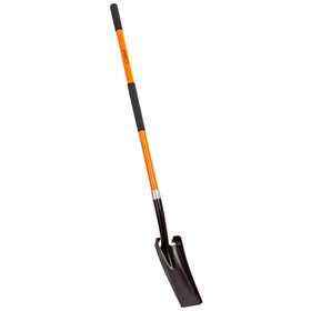 VNIMTI trench shovel head close-up shows durable high-carbon steel and rust-resistant coating.