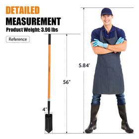 VNIMTI trench shovel professional gardening tool for efficient yard work