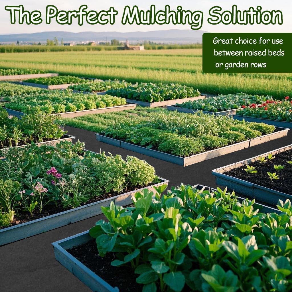 Voccos outdoor use mulch mat suitable for gardens patios and balconies