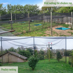 Vocray fruit tree netting protects fruit trees from birds.