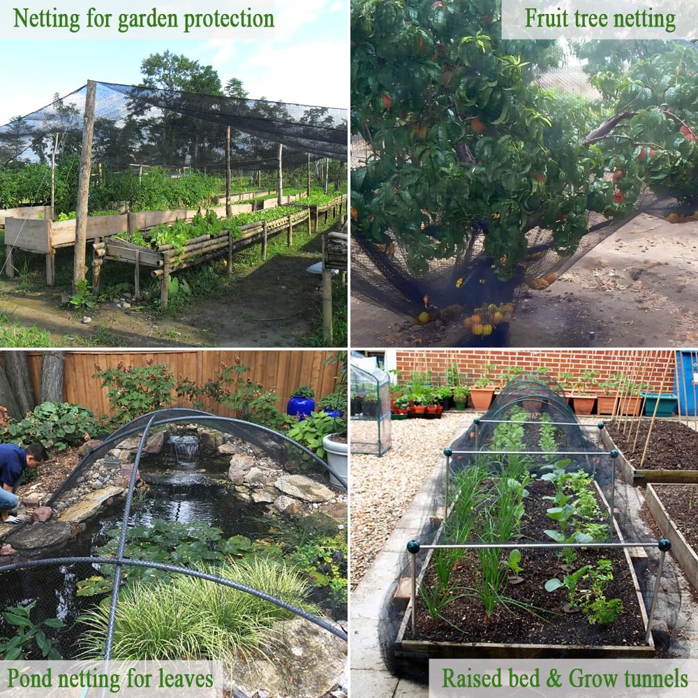 Vocray wildlife-friendly netting deters pests without harming animals.