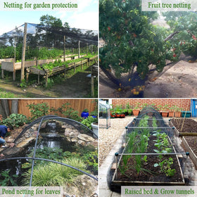 Vocray wildlife-friendly netting deters pests without harming animals.