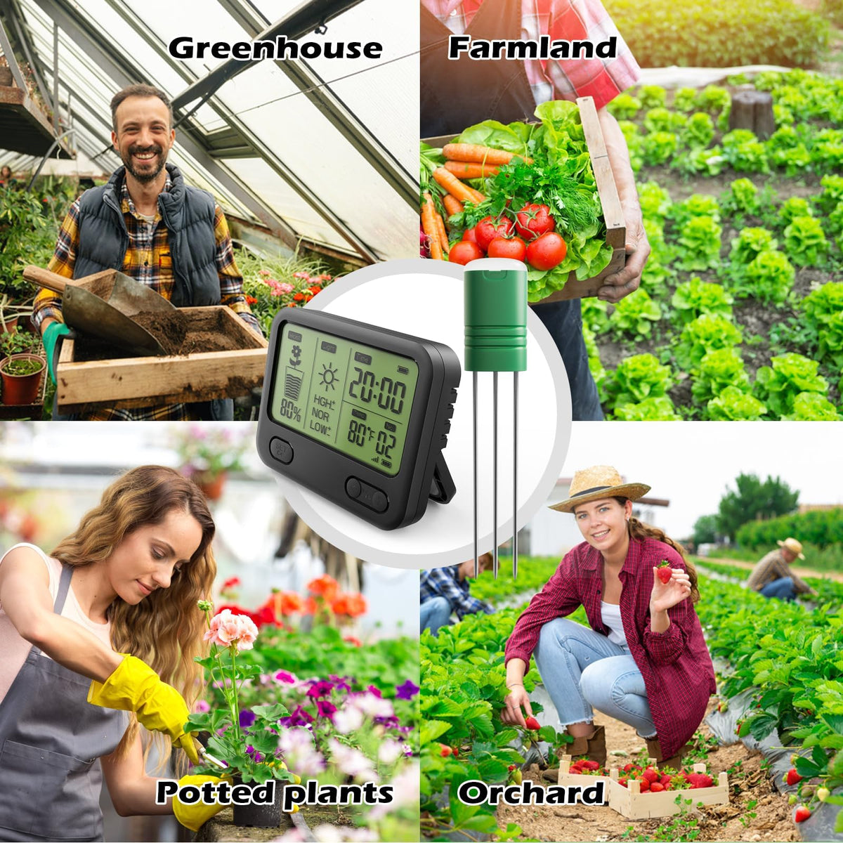 VODESON 230ft range keeps you connected from kitchen to garden.