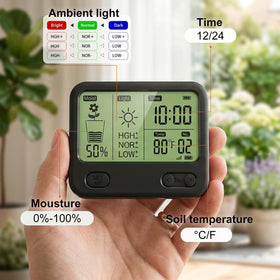 VODESON probes provide precise soil moisture readings for healthy roots.