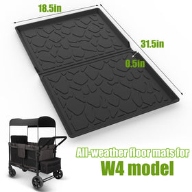 Vodolo silicone mat lightweight and travel-friendly for strollers
