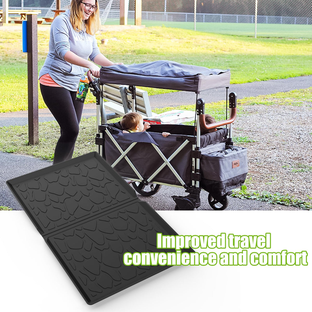 Vodolo silicone mat multipurpose use across stroller models