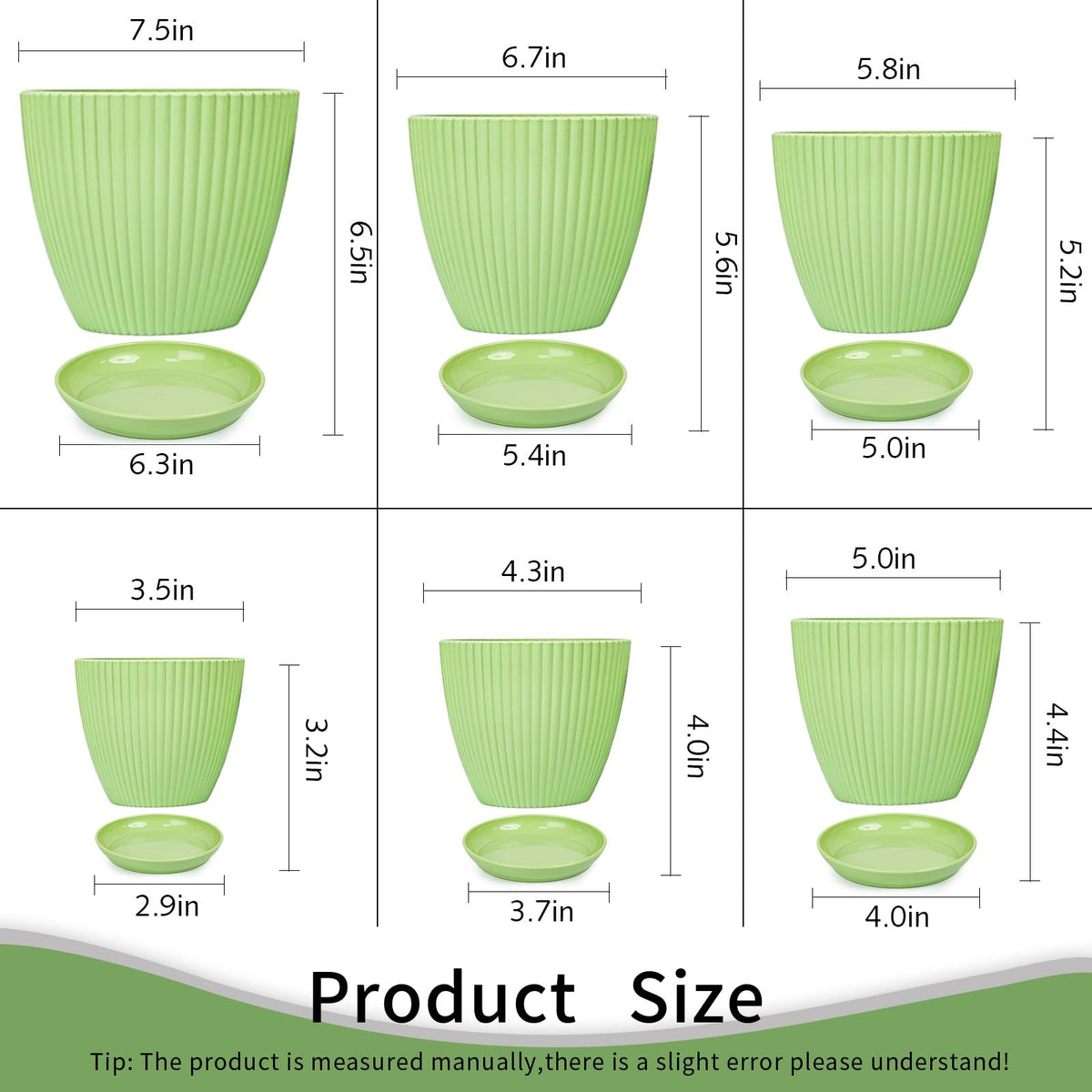 Vodotion light-green planters brightening interior spaces
