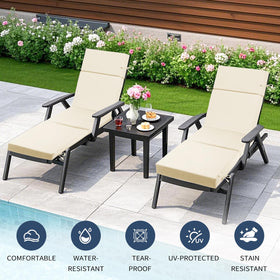 VOGVOG removable zippered cover enables easy cleaning after outdoor use
