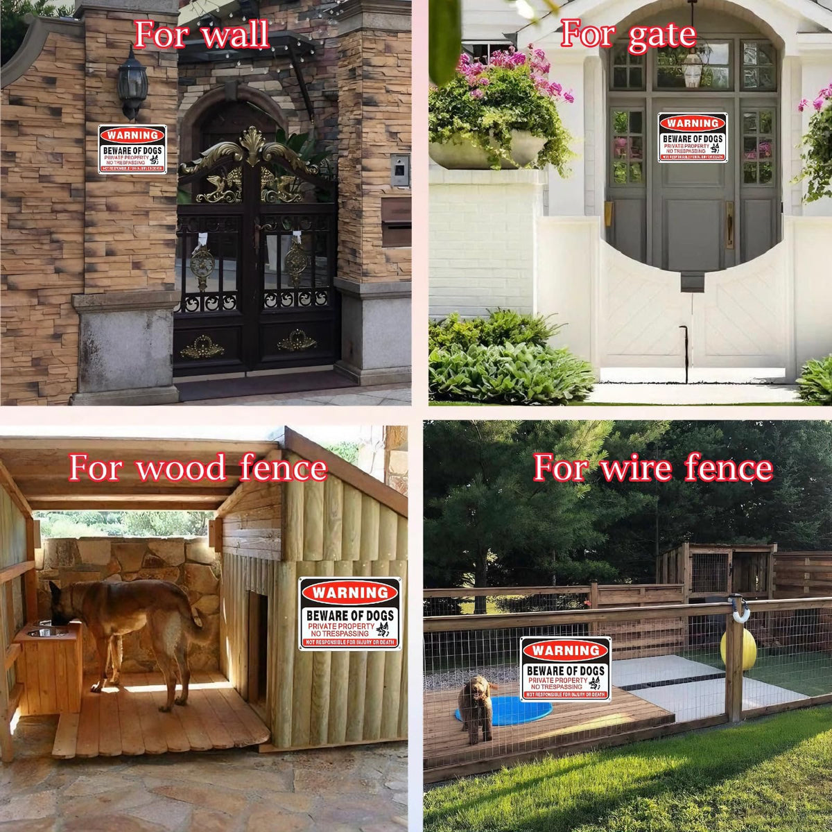 Voiluk outdoor sign remains visible and durable over years.