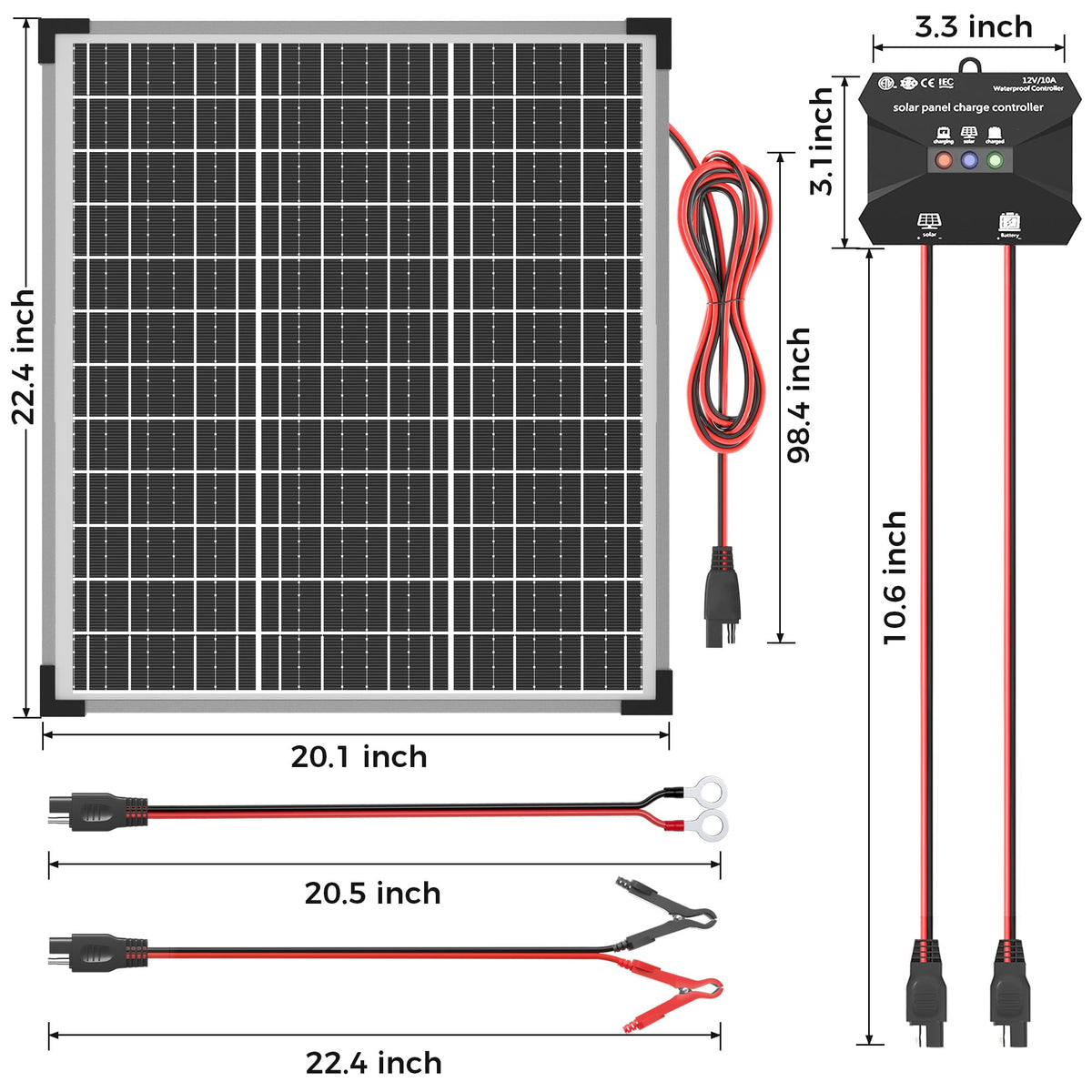 Voltset LED indicators help monitor charging status at a glance