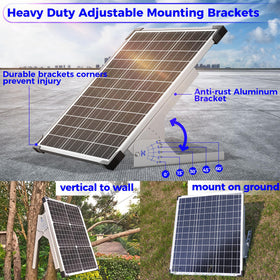 Voltset waterproof panel designed for rugged outdoor use in all weather