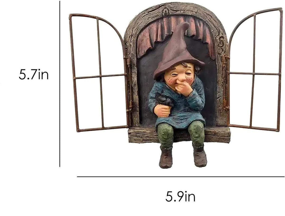 vomiceak wall-hanging gnome decor enables easy indoor or outdoor display.