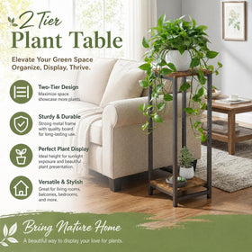 VonDream metal and engineered wood close-up shows sturdy frame.