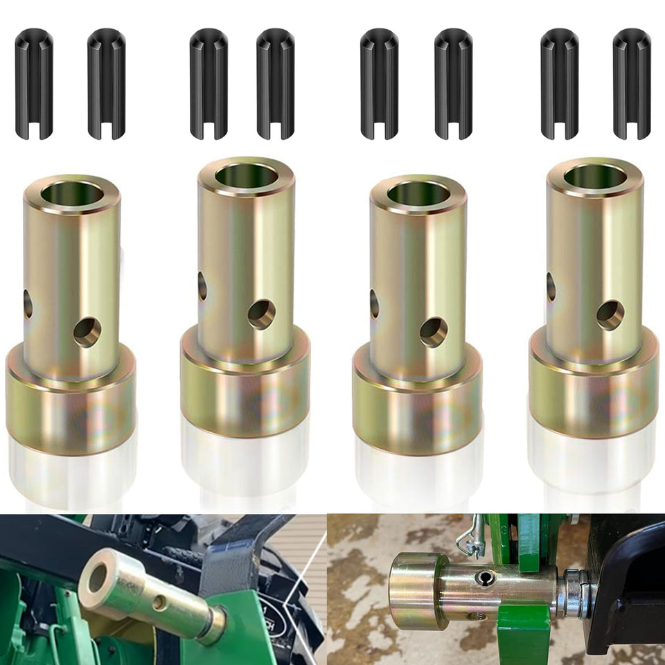 VONLX Cat 1 quick hitch bushings set for a secure 3-point connection.