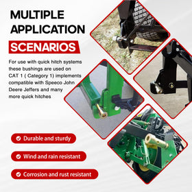 VONLX Cat 1 system ready for farm or landscaping tasks.