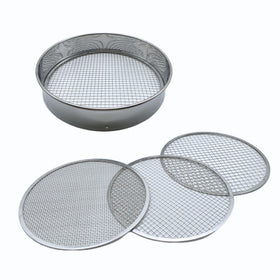 Vonoso soil sifter frame with durable stainless steel construction.
