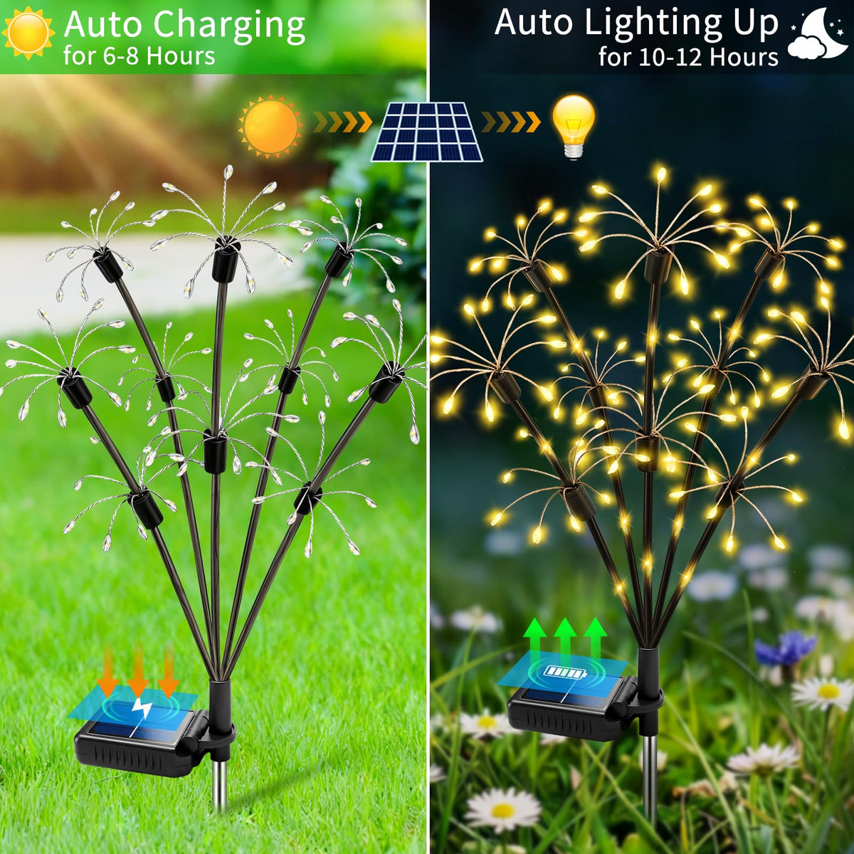 VOOKRY flexible DIY wire lets you craft bursts, snowflakes, or flowers.