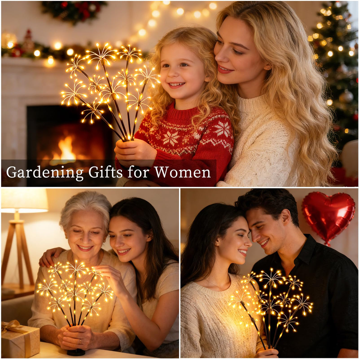 VOOKRY gift-worthy solar garden lights ideal for garden lovers on holidays.