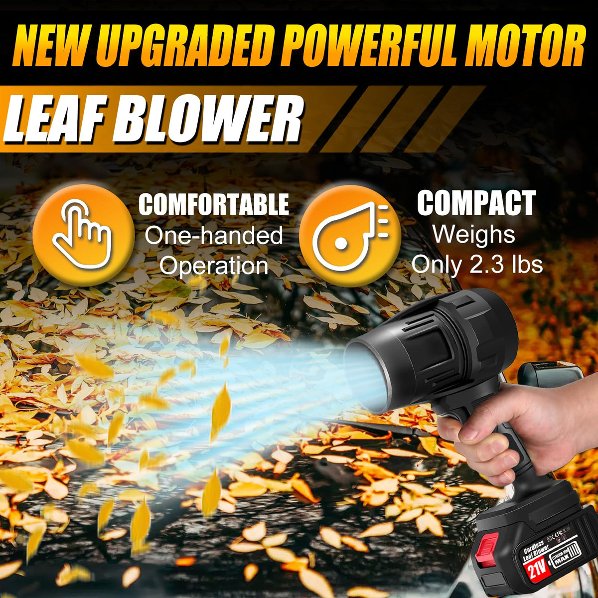 Vopot turbo air jet delivers high-speed performance for fast leaf clearing