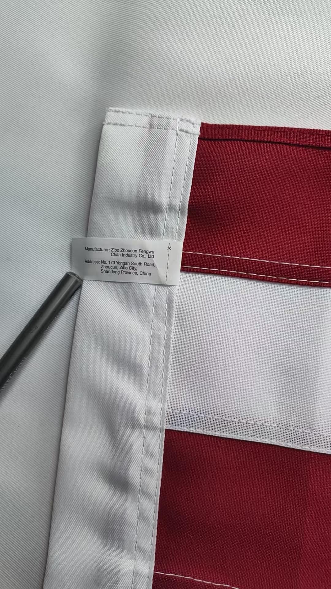 VORENUS American flag reinforced heavyweight canvas adds strength
