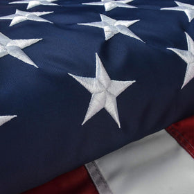 VORENUS flag with brass grommets for easy pole mounting.
