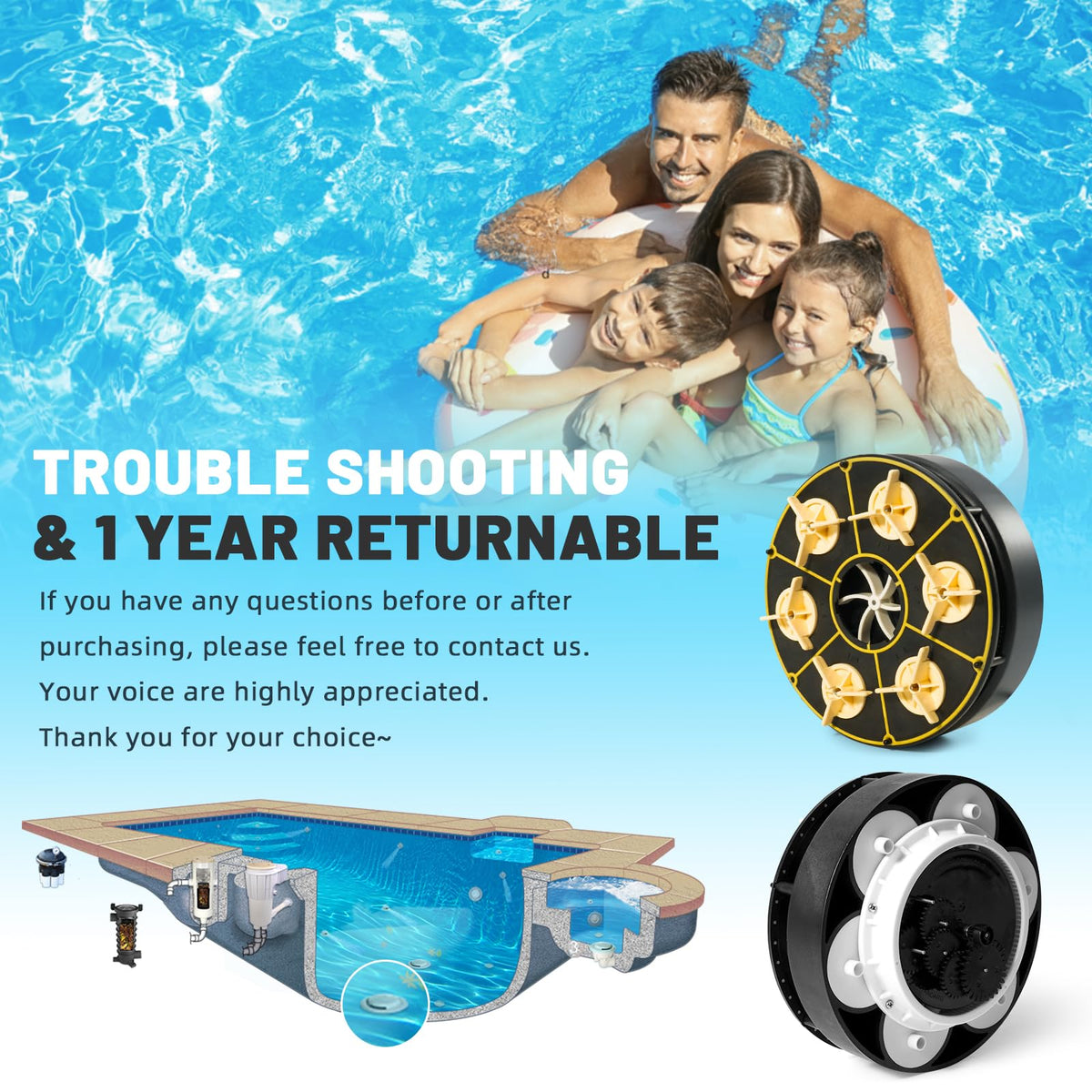 VORGENS warranty and support offer peace of mind after purchase.