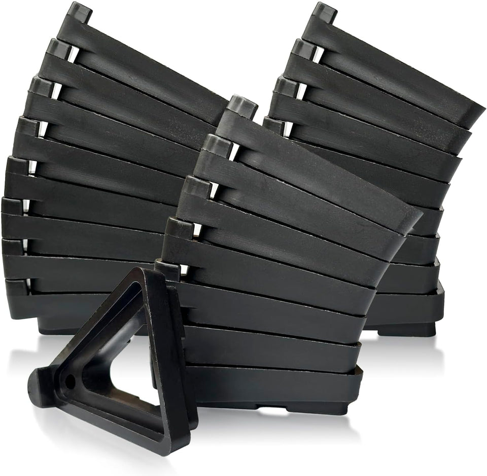 Vorregenweiss pot feet for outdoor planters provide breathable support and drainage