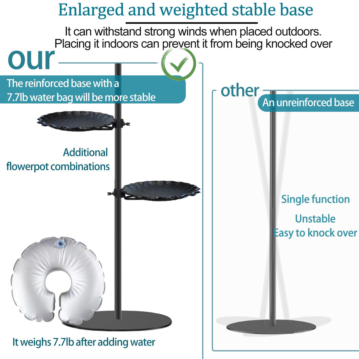 Vorriop indoor-outdoor-placement demonstrates year-round versatility for garden, patio, or balcony.
