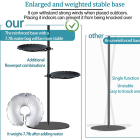 Vorriop shepherd hook suitable for indoor and outdoor gardens and balconies