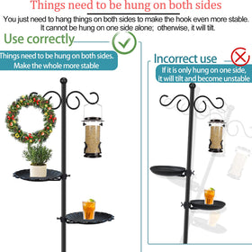 Vorriop shepherd hook tool-free assembly for quick setup