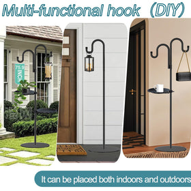 Vorriop two-detachable-racks showcase versatile plant and item storage for porch.