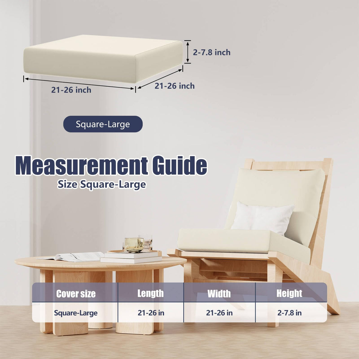 Vorshape sunproof cushion covers protect cushions from UV fading while staying soft.