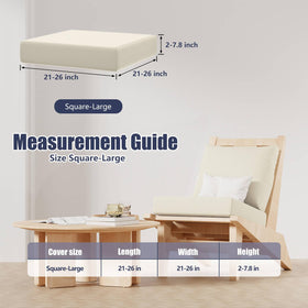 Vorshape sunproof cushion covers protect cushions from UV fading while staying soft.