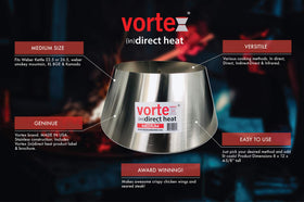 VORTEX IN DIRECT HEAT with Big Green Egg enables indirect and direct high-heat cooking