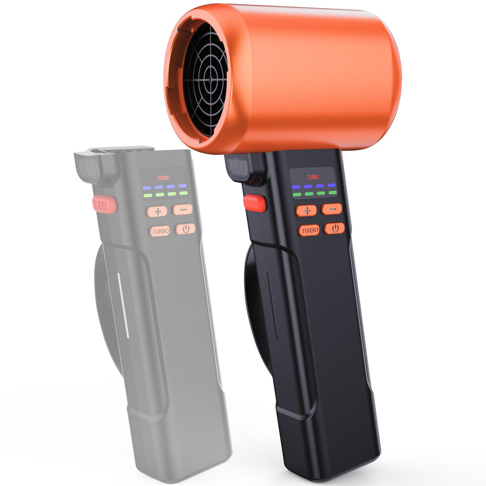 VortLab 730PRO turbo airflow in action for rapid car drying