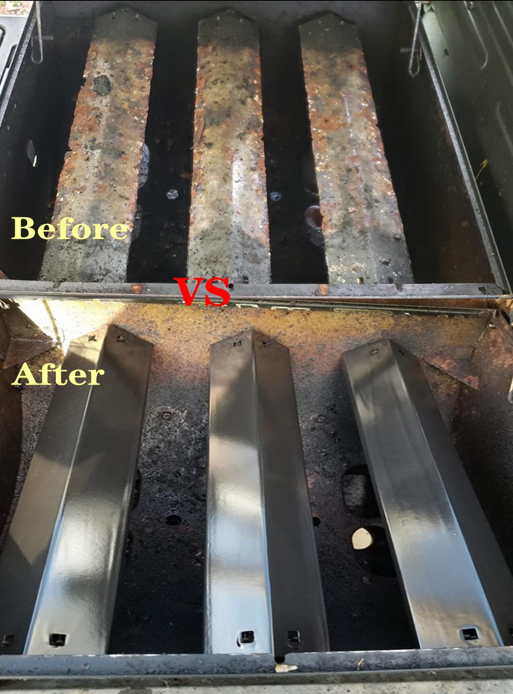 Votenli P9505A heat tent fitment over burners
