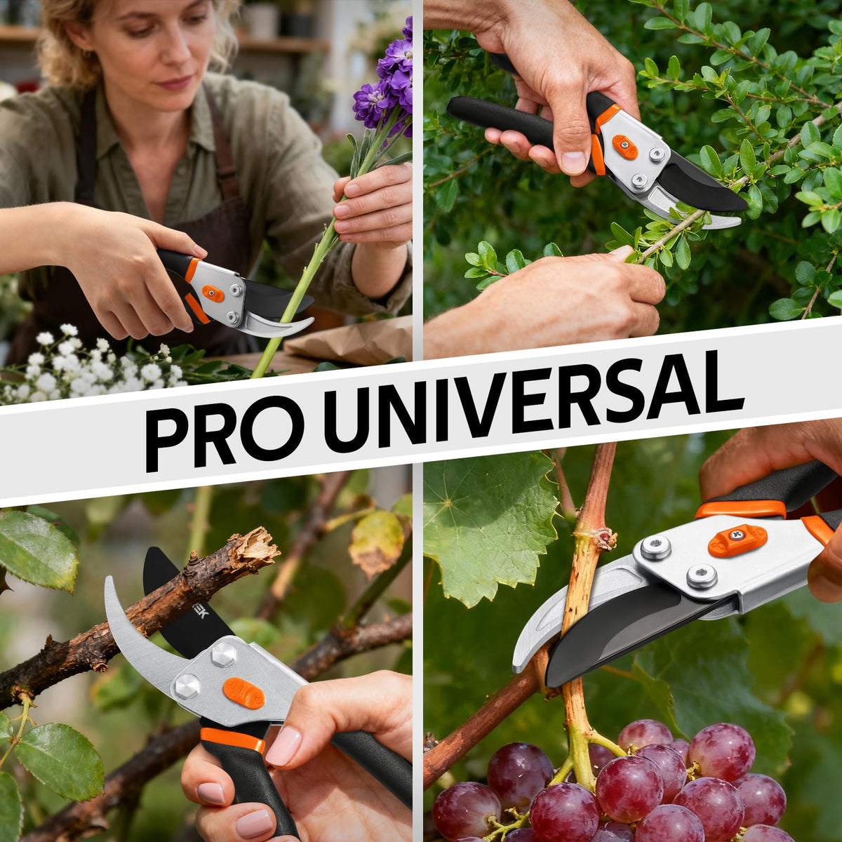 VOTREK pruners emphasize ergonomic comfort for small hands during long sessions.