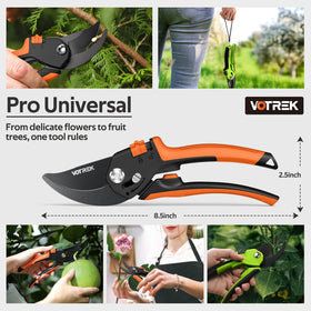 VOTREK ergonomic-grip minimizes fatigue during long sessions.