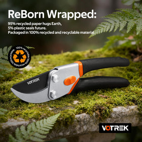 VOTREK pruning shears are ideal for rose pruning and delicate stems.