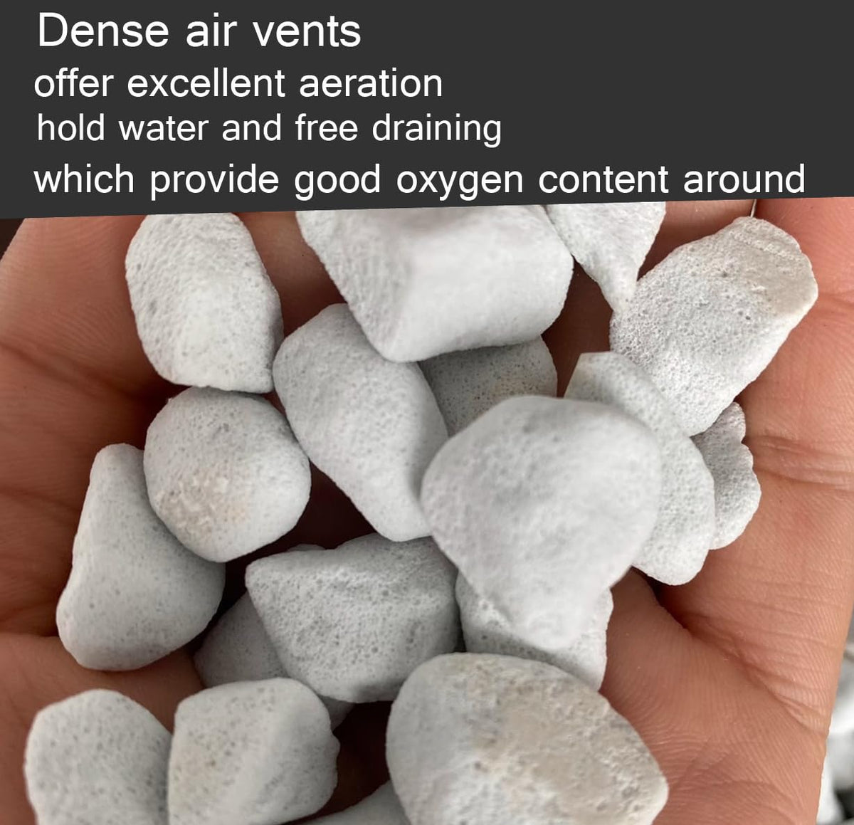 Voulosimi perlite in hydroponics demonstrates stable, airy growth medium.