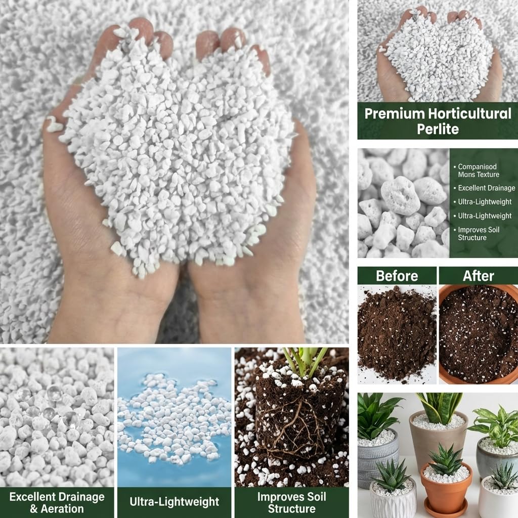 Voulosimi perlite resists decomposition for long-term soil stability