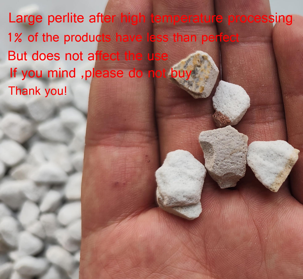 Voulosimi perlite root-space enhancement illustrates light, airy texture