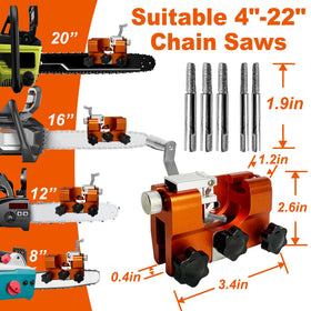 VOUSXLLEZ five tungsten carbide bits for durable sharpening.