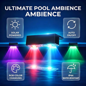 VOVG durable ABS construction withstands rain and heat for year-round use.