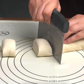 Vovoly dough and pizza prep tool highlights cutting and portioning capabilities.