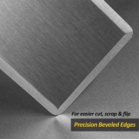 Vovoly hamburger smasher turns burgers evenly with sturdy stainless steel construction.